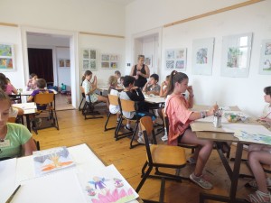 Kézműves foglalkozás az EKMK szervezésében