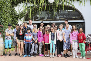 Szovátáról jöttek a gyerekek és nevelőik