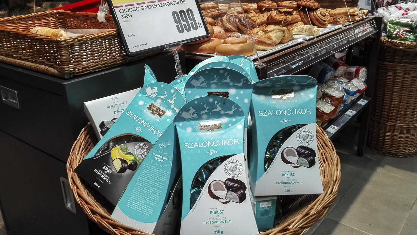 A Sparban 999ft kókuszos szaloncukor