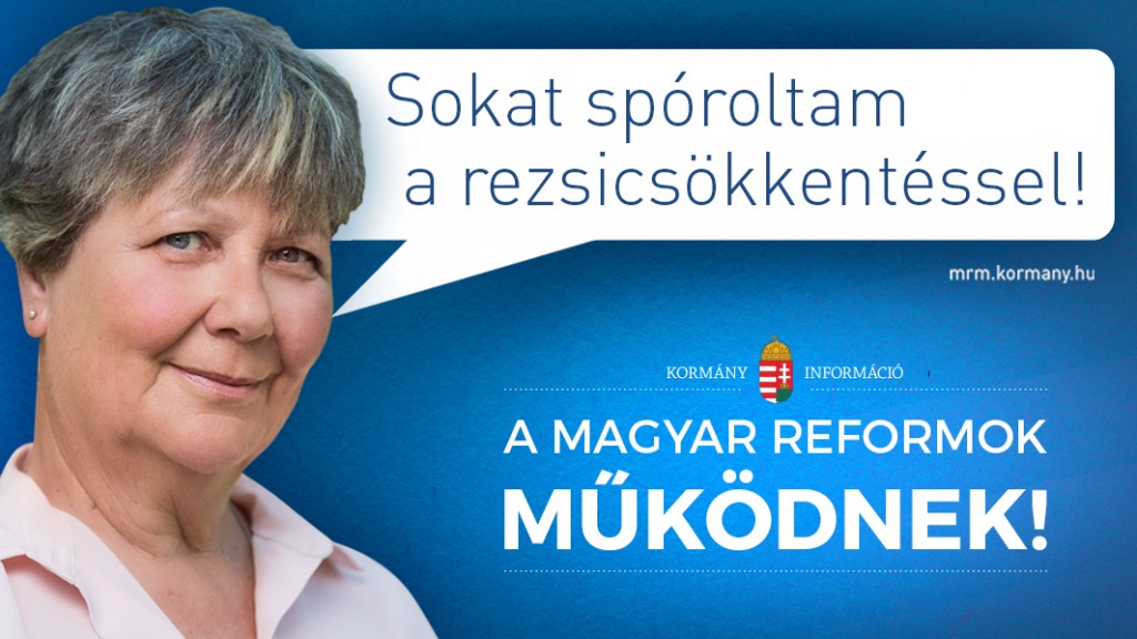 rezsicsokkentés