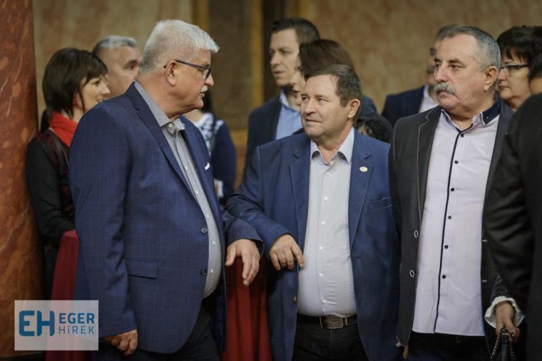 Egri agy adózók köszöntése