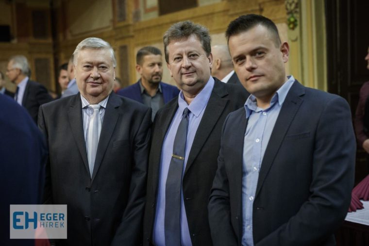 Egri agy adózók köszöntése